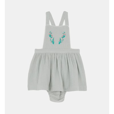 Robe Et Bloomer Marguerite Bis Coton Gaze CADET ROUSSELLE