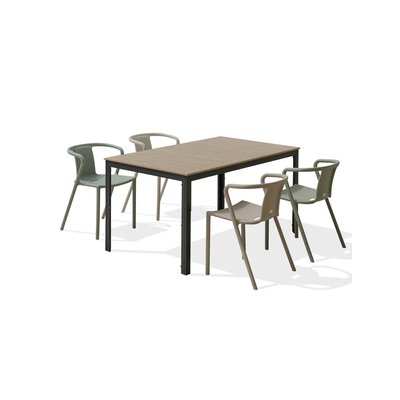 Ensemble repas de jardin en aluminium BOSTON DCB GARDEN