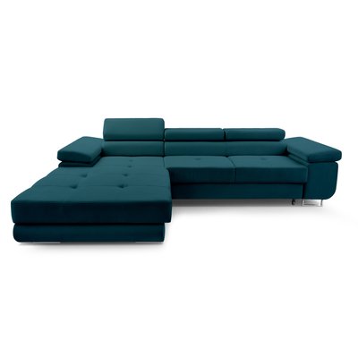 Canapé d'Angle Convertible en Velours 6 places - PABLO LISA DESIGN