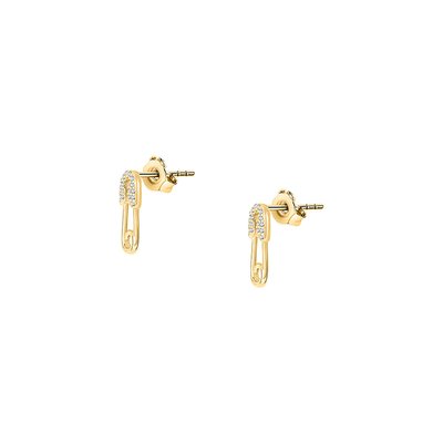 Boucles d'oreilles en argent 925 et oxyde de zirconium SOLIS