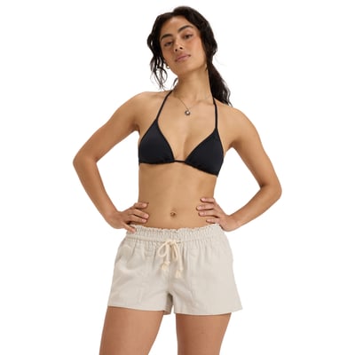 Short de plage en lin OCEANSIDE. ROXY