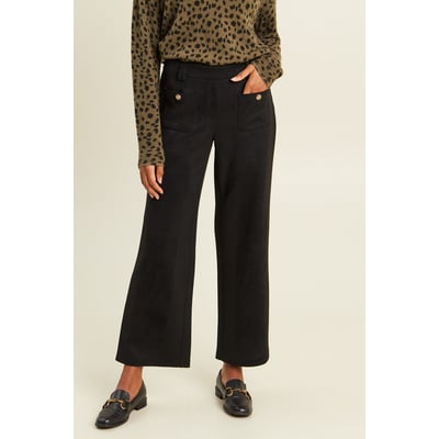 Pantalon aspect daim BREAL