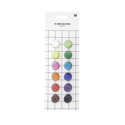 Peinture acrylique couleur essentiels - RICO DESIGN