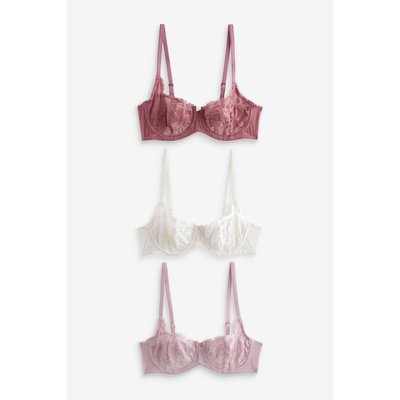 Soutiens-Gorge balconnet, lot de 3 NEXT