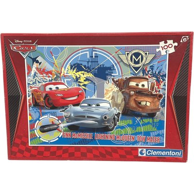 Puzzle Cars 100 pièces - Bon état CLEMENTONI