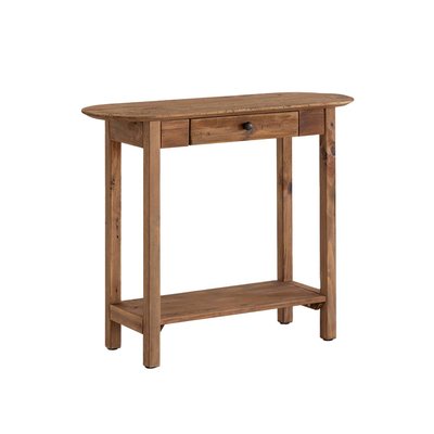 Console en bois de pin ovale BLAISE MADE IN MEUBLES 