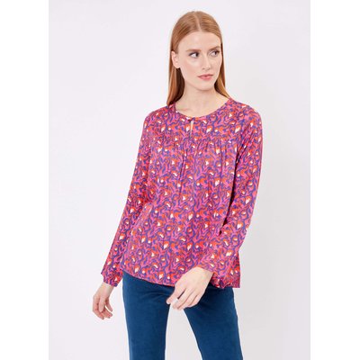 Blouse imprimée manches longues ONICA PRINCESSE NOMADE
