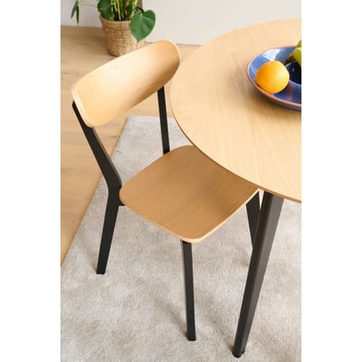 Chaise scandinave en bois (lot de 2) - LETA HELLIN, DEPUIS 1862