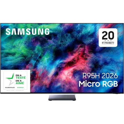 TV RGB TMR75R95H (2026) 75" (189 cm) 4K - Smart TV IA, anti-reflet, Micro RGB (couleurs ultra-détaillées) SAMSUNG