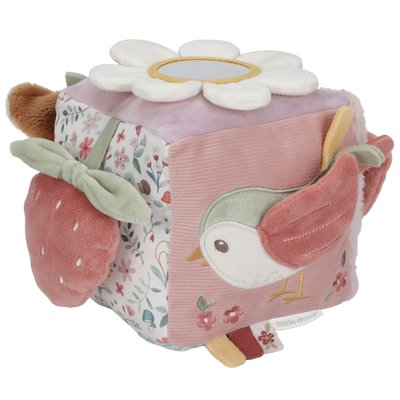 Cube d'activités Soft Fairy Garden LITTLE DUTCH