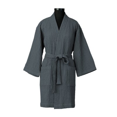 Peignoir kimono coton gaufré DARIA FEBRONIE
