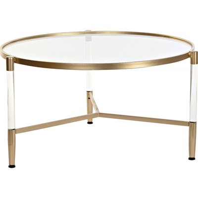 Table basse métal et acrylique, Glam RECOLLECTION