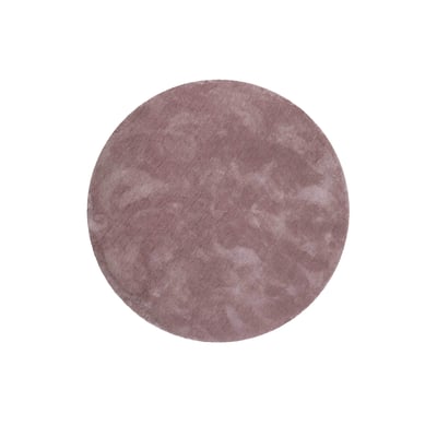 Tapis salon rond en microfibre ,  #RELAXX ESPRIT