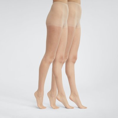 Lot 2 collants Sublim voile Brillant 15 deniers DIM