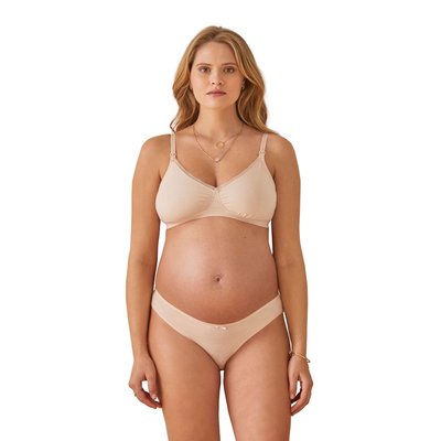 2 brassières de grossesse et d'allaitement en coton stretch VERTBAUDET
