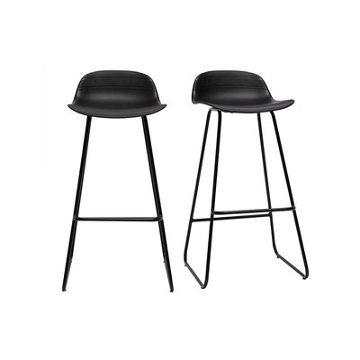 Tabourets de bar design H70 cm (lot de 2) ELLA MILIBOO