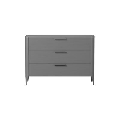 Комод 3 ящика из массива дуба, ширина 120 см SO'HOME