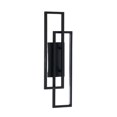 Applique LED en aluminium noir - TORELLO KOSILUM