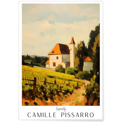 Affiche Camille Pissarro n°2 L'AFFICHERIE