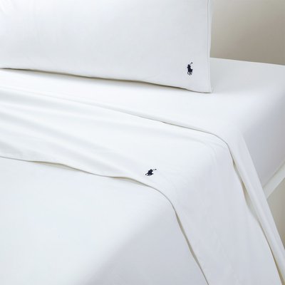 Drap plat en percale de coton, POLO PLAYER RALPH LAUREN HOME
