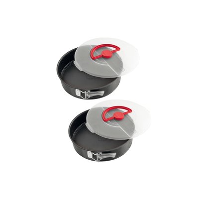 Set de 2 Moules à manqué à charnière Dr. Oetker Bake and Go DR OETKER