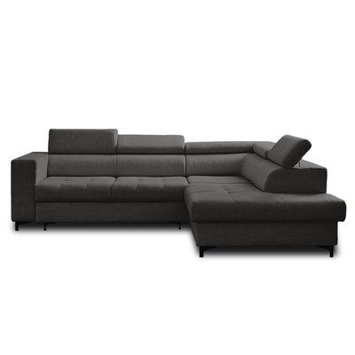 Canapé d'Angle Convertible en Tissu 5 places - OLINDA LISA DESIGN