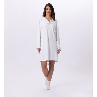 Chemise de nuit en coton  FELICITA 801 LE CHAT