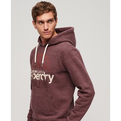 Sweat à capuche à logo imprimé Great Outdoors SUPERDRY