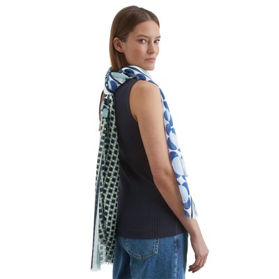 Foulard à motifs en doux mélange de coton et de modal MARC O'POLO