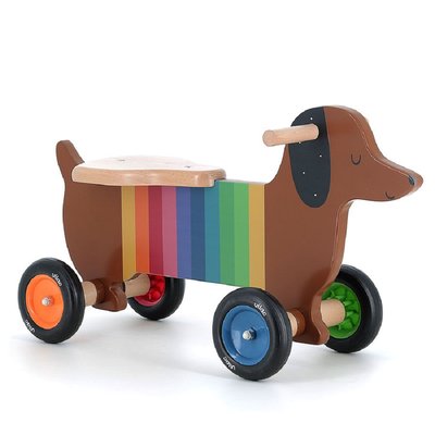 Porteur chien multicolore VILAC