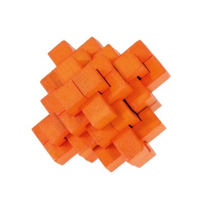 Casse-tête bambou Ananas orange FRIDOLIN