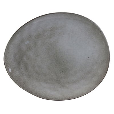 Assiette plate galet natural Au gré du temps THE HOME DECO FACTORY