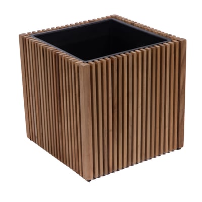 Cache-pot d'extérieur en bois     - Nosara AMADEUS