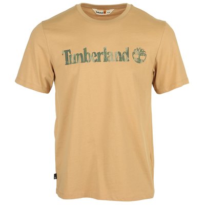 T-shirt Camo Linear Logo Short TIMBERLAND