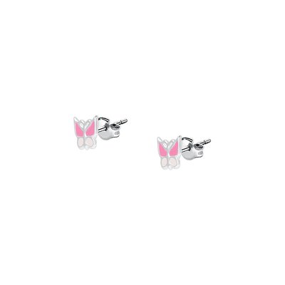 Puces en argent 925 et laque CLEOR