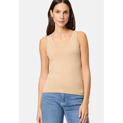 Top avec passepoil ZERO