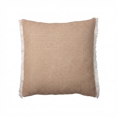 Coussin carré déhoussable 50x50 cm Coton Marceline EDEN