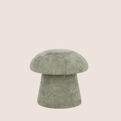 Pouf rond en tissu avec rangement D45 - CHUPS HELLIN, DEPUIS 1862