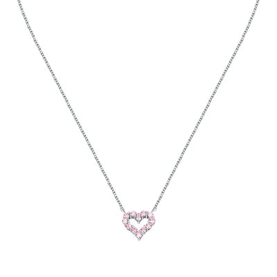 Collier en acier, cristaux, ipg TESORI MORELLATO