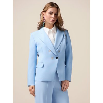 Blazer réalisé en tissu technique crêpe OLTRE