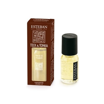 Parfum d'intérieur - Concentré de parfum teck et tonka 15 ml ESTEBAN