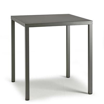 Table de jardin carré en métal, L.80 SCAB DESIGN