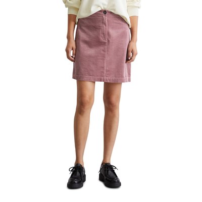 Jupe droite velours cotelé femme shop