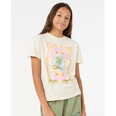 T-shirt ISLAND BLISS ART TEE - GIRL RIP CURL