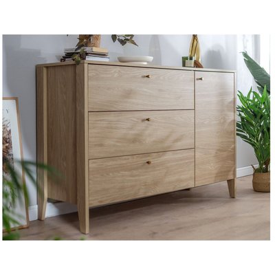 Commode 3 tiroirs 136 cm, MADDY BOBOCHIC