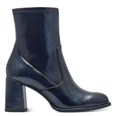 Bottines cuir bleu outlet