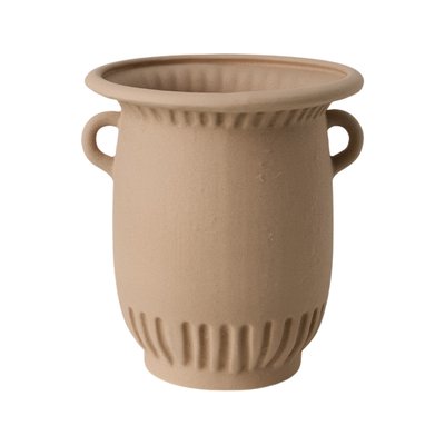 Vase antique céramique déco beige 23 cm - SIOREN CAMIF