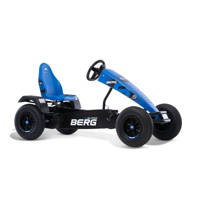 Kart à Pédales pour Enfants, 5+ Ans, XXL B.Super BFR Jaune BERG TOYS