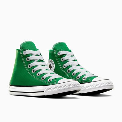 Converse haute plateforme verte La Redoute