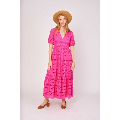Robe longue unie PIERRETTE DERHY